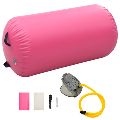 Rullo Da Ginnastica Gonfiabile Con Pompa In Pvc