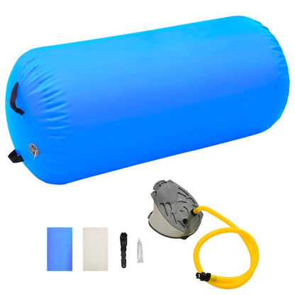 Rullo Da Ginnastica Gonfiabile Con Pompa In Pvc