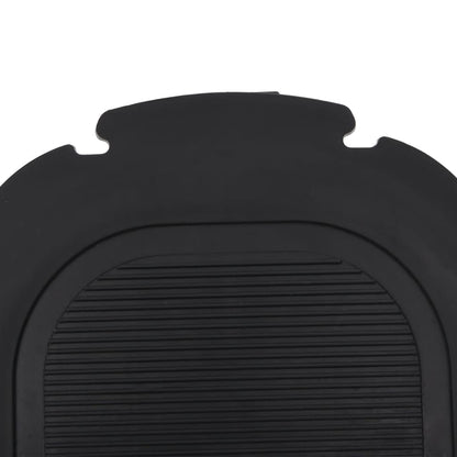 Pompa A Pedale 26X18 Cm In Pp E Pe Grigia E Gialla Nero Lucido