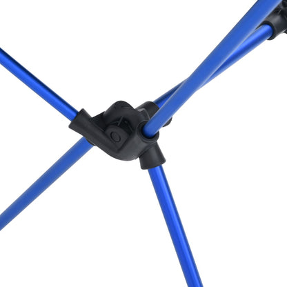 Sedia Da Campeggio Pieghevole Pvc E Acciaio Nero