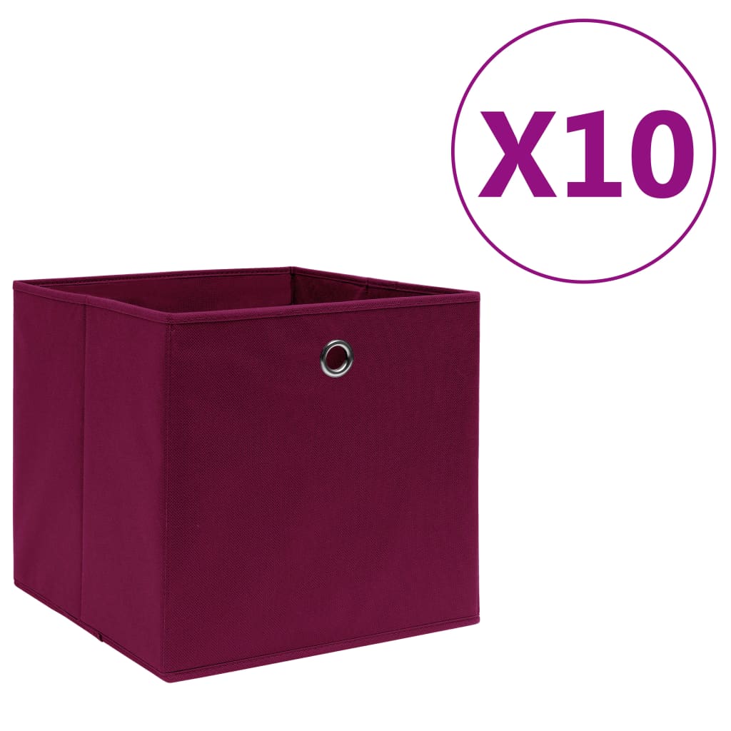 Contenitori Con Coperchi 4 Pz 28X28X28 Cm Viola