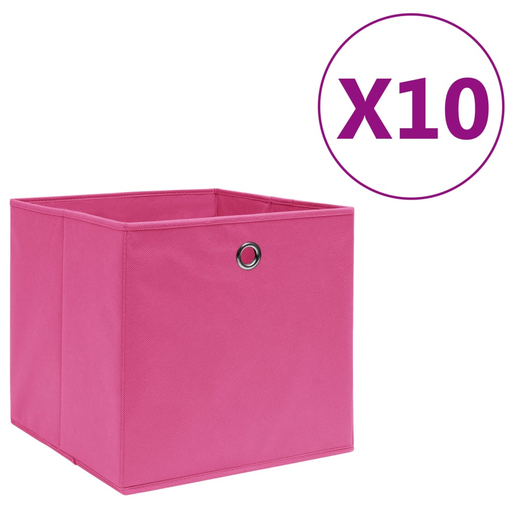 Contenitori Con Coperchi 4 Pz 28X28X28 Cm Viola