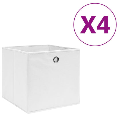 Contenitori Con Coperchi 4 Pz 28X28X28 Cm Viola