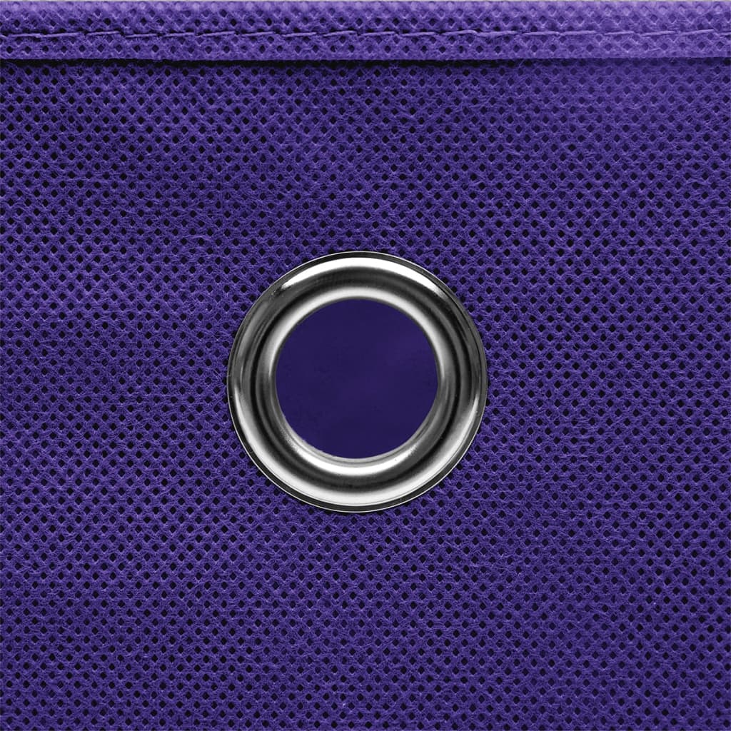 Contenitori Con Coperchi 4 Pz 28X28X28 Cm Viola