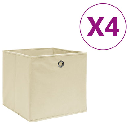Contenitori Con Coperchi 4 Pz 28X28X28 Cm Viola