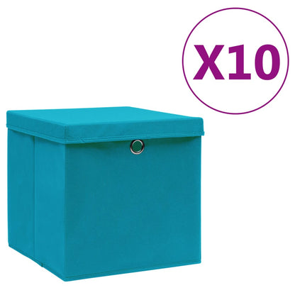 Contenitori Con Coperchi 4 Pz 28X28X28 Cm Viola