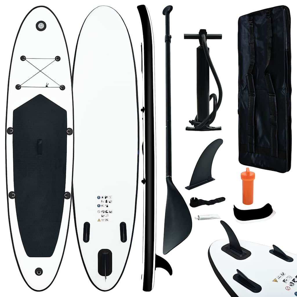 Set Tavola Gonfiabile Da Sup E Bianco