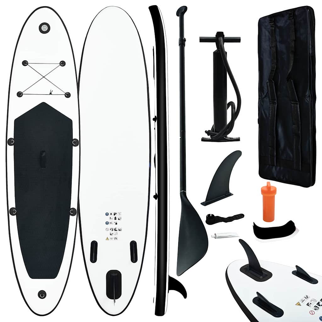 Set Tavola Gonfiabile Da Sup E Bianco