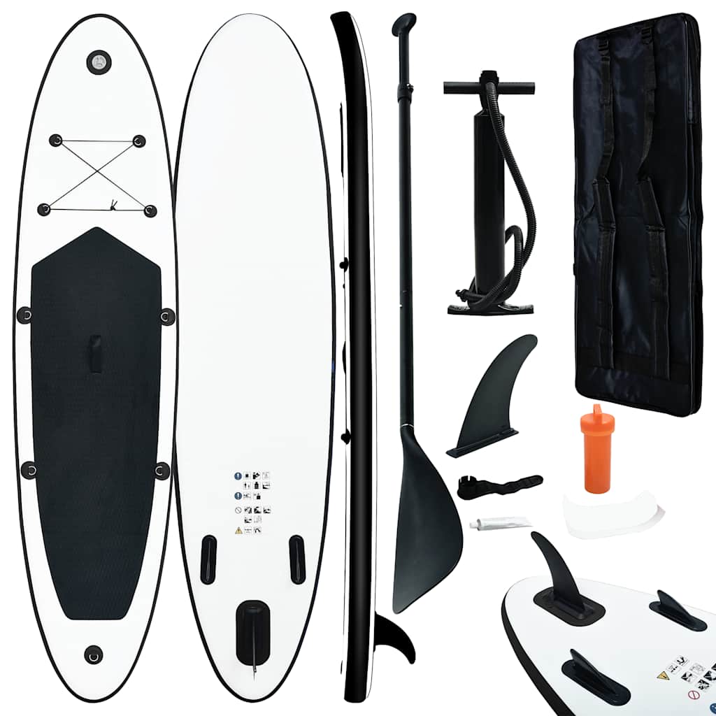 Set Tavola Gonfiabile Da Sup E Bianco