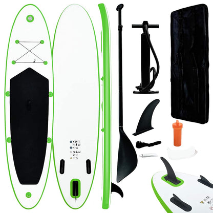 Set Tavola Gonfiabile Da Sup E Bianco