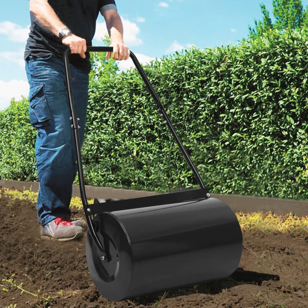 Rullo Da Giardino 63 L Ferro E Acciaio Nero