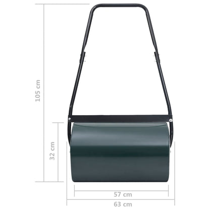 Arieggiatore Da Giardino 63 Cm 50 L Verde E Nero