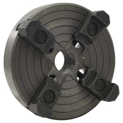 Mandrino Per Legno A 4 Griffe M33 In Acciaio Nero 150X63 Mm