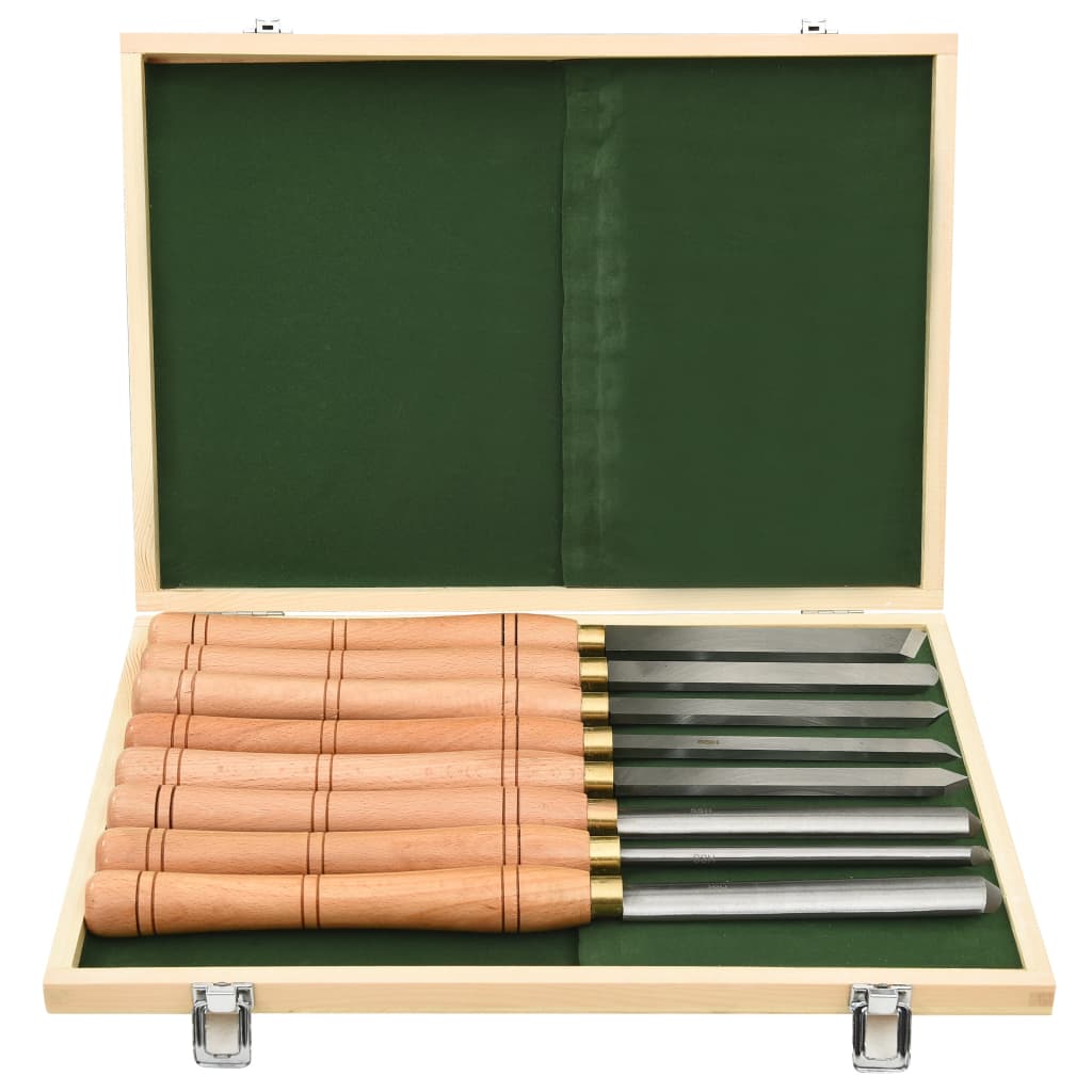 Set Di Utensili Per Tornitura 8 Pz In Hss