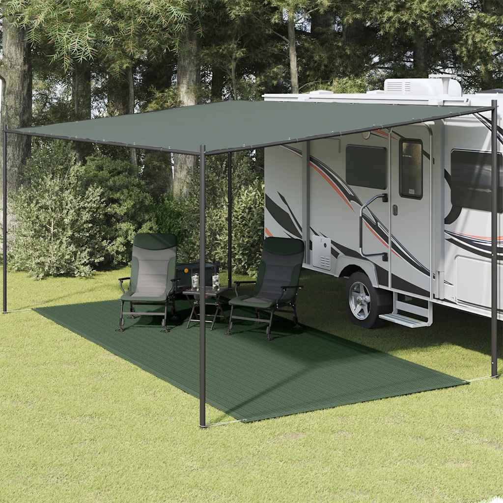 Tappeto Da Tenda In Hdpe Verde Scuro