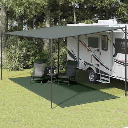 Tappeto Da Tenda In Hdpe Verde Scuro