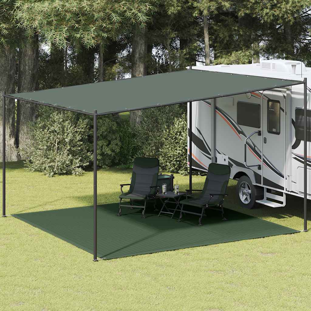 Tappeto Da Tenda In Hdpe Verde Scuro