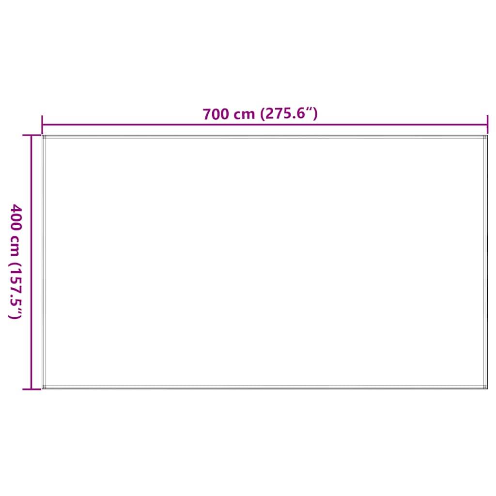 Tappeto Da Tenda In Hdpe Verde Scuro