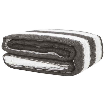 Tappeto Da Tenda Antracite E Bianco