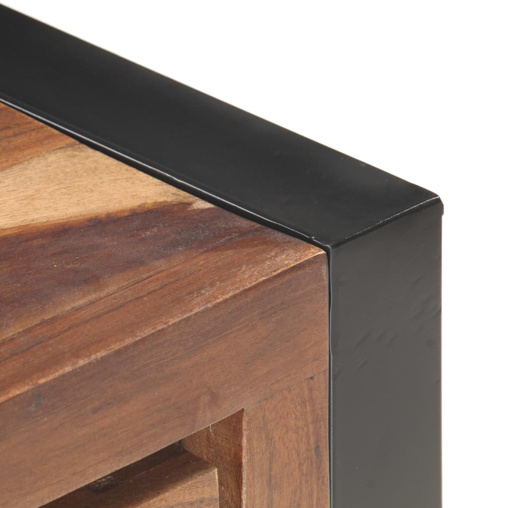 Scarpiera 120X35X40 Cm In Legno Massello
