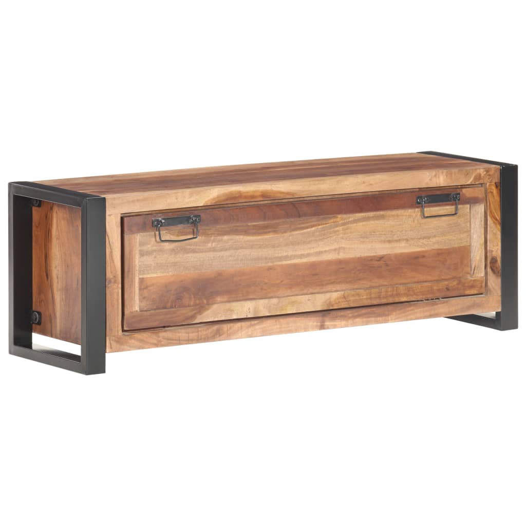 Scarpiera 120X35X40 Cm In Legno Massello