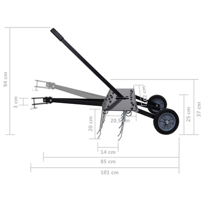 Scarificatore Per Trattorino Tagliaerba 100 Cm