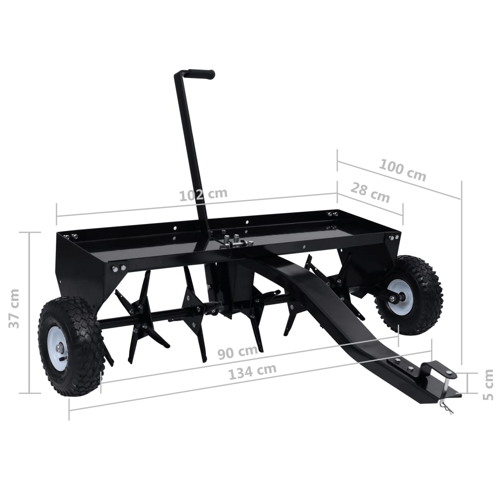 Aeratore Per Prato Per Trattorino Tagliaerba 102 Cm