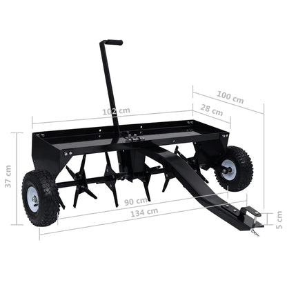 Aeratore Per Prato Per Trattorino Tagliaerba 102 Cm