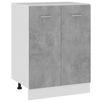 Mobile Pensile “Lyon” 60X31X60 Cm Grigio Cemento