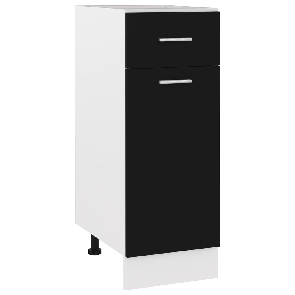 Mobile Pensile “Lyon” 60X31X40 Cm In Legno Multistrato Nero
