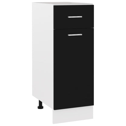 Mobile Pensile “Lyon” 60X31X40 Cm In Legno Multistrato Nero