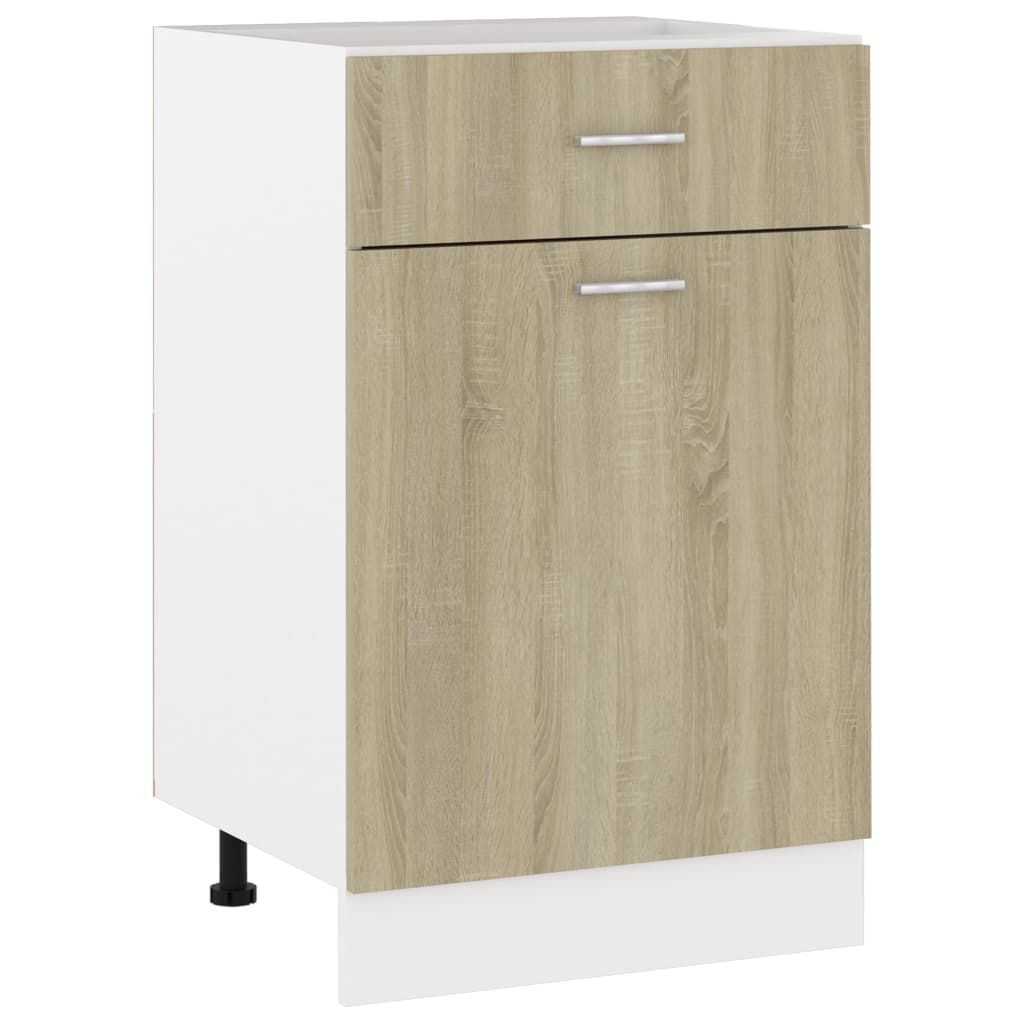 Mobili Pensili “Lyon” 2 Pz 50X31X60 Cm Rovere Sonoma