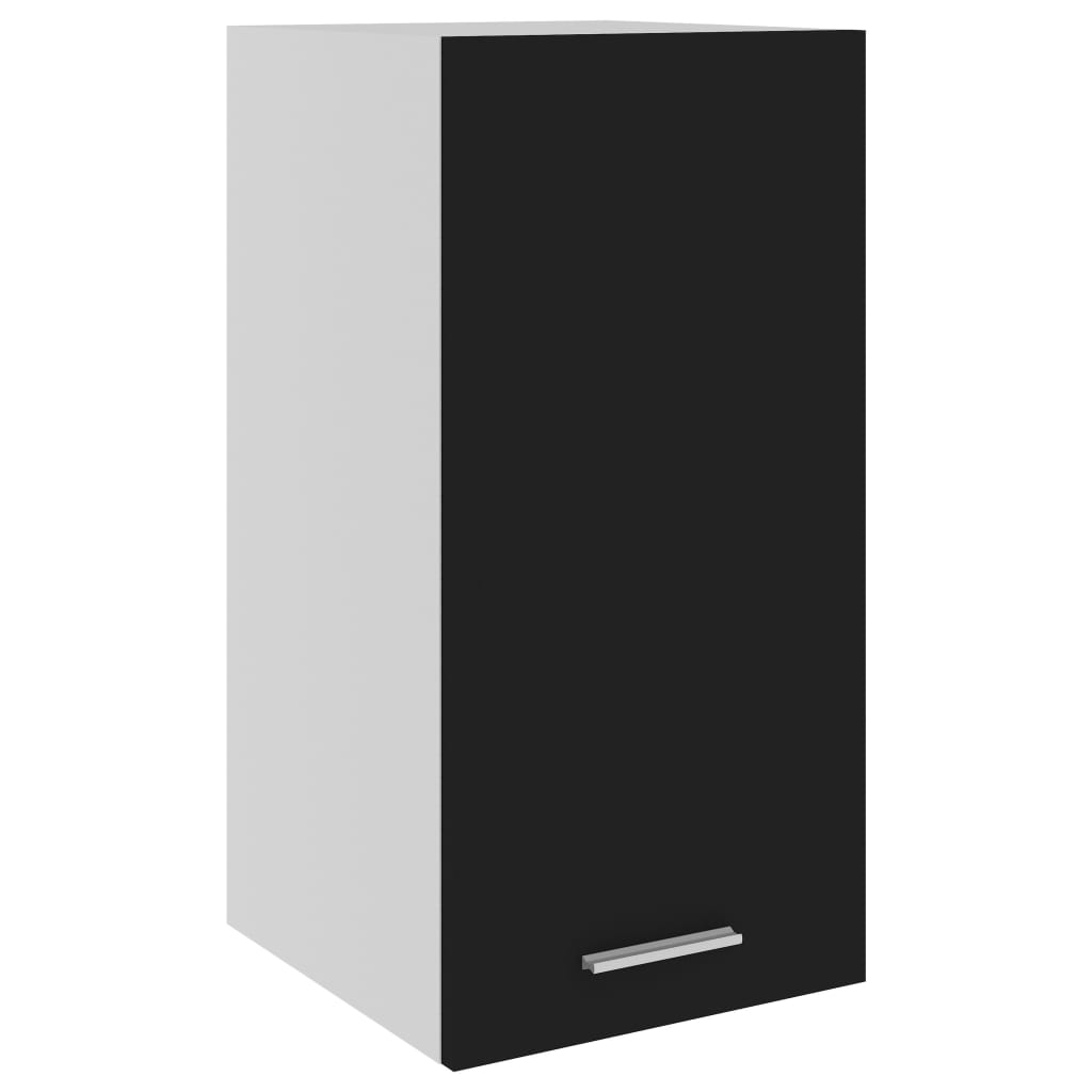 Mobile Pensile “Lyon” 60X31X40 Cm In Legno Multistrato Nero