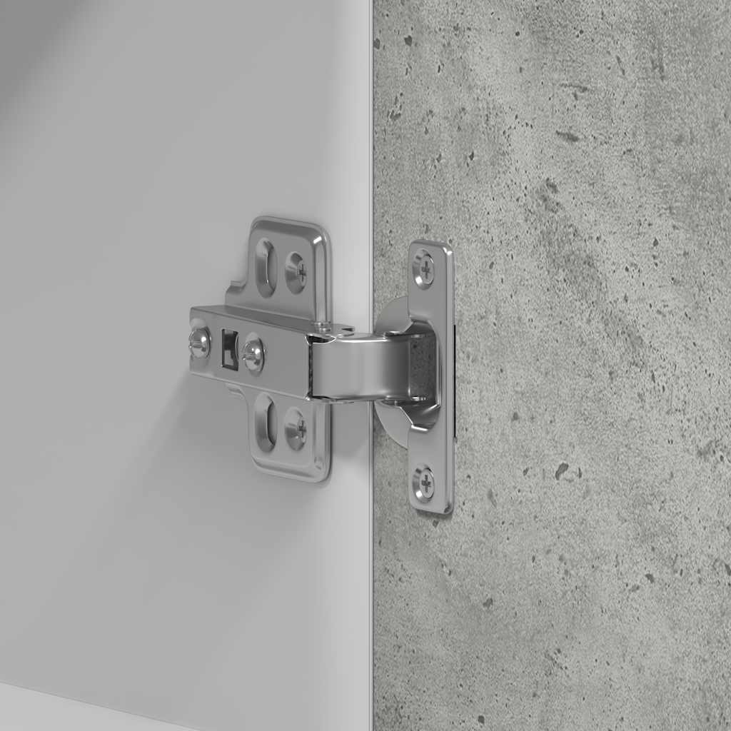 Mobile Pensile “Lyon” 60X31X60 Cm Grigio Cemento