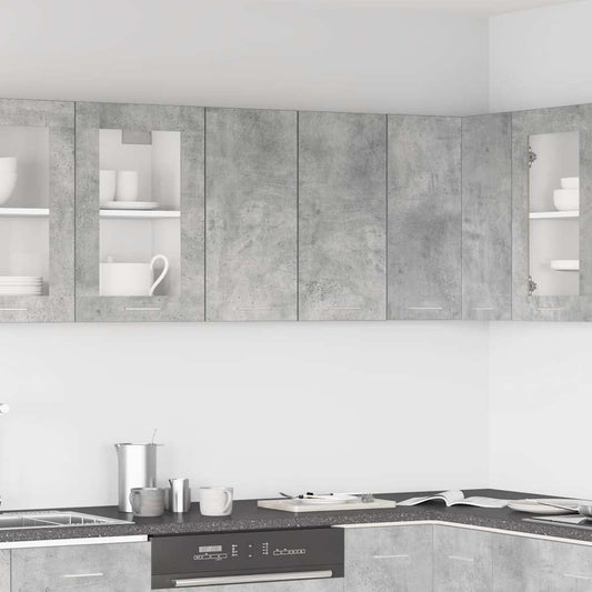 Mobile Pensile “Lyon” 60X31X60 Cm Grigio Cemento