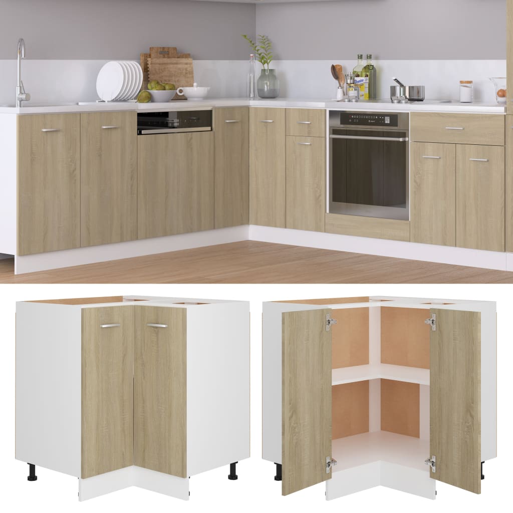 Mobili Pensili “Lyon” 2 Pz 50X31X60 Cm Rovere Sonoma