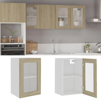 Mobili Pensili “Lyon” 2 Pz 50X31X60 Cm Rovere Sonoma