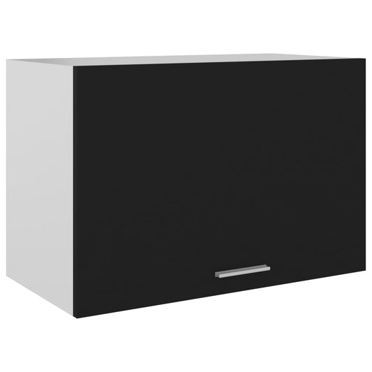 Mobile Pensile “Lyon” 60X31X40 Cm In Legno Multistrato Nero