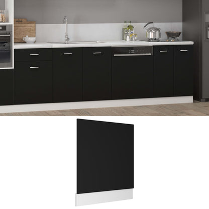 Mobile Pensile “Lyon” 60X31X40 Cm In Legno Multistrato Nero