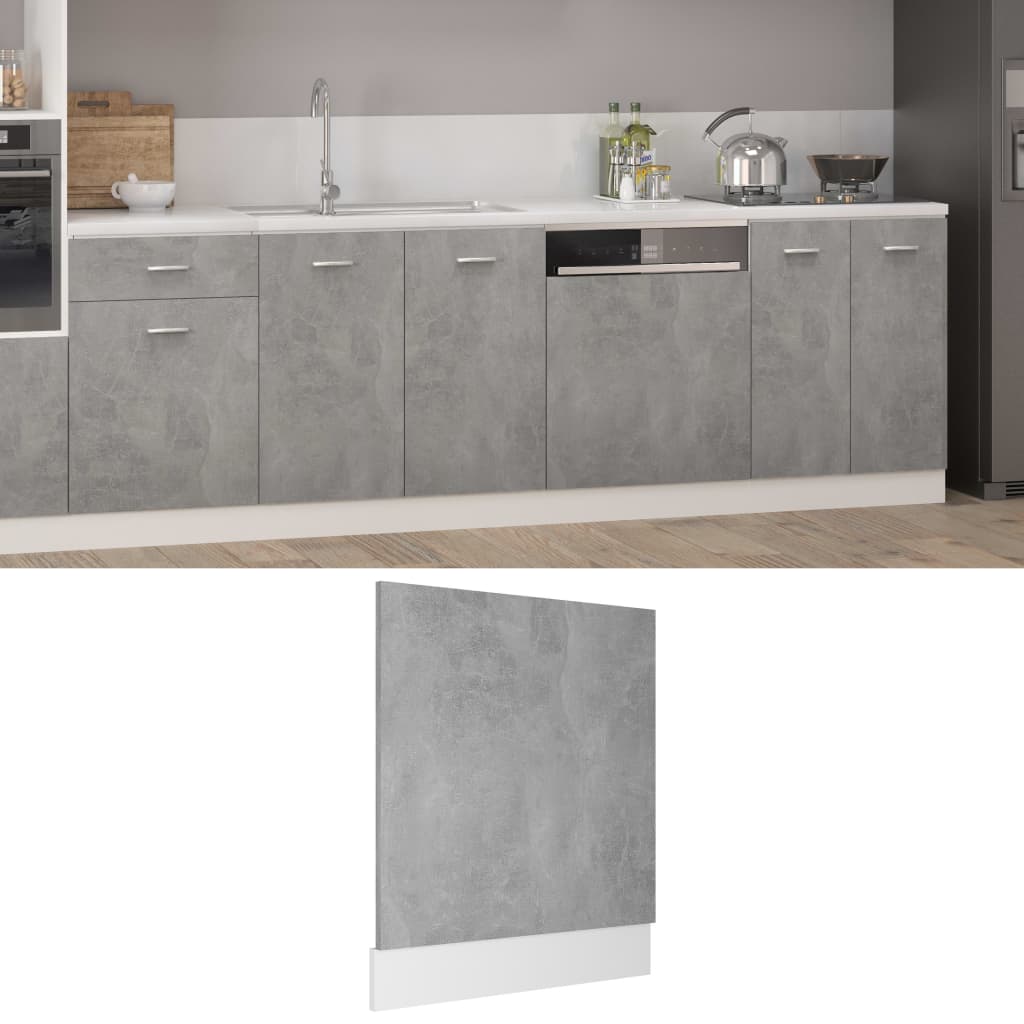 Mobile Pensile “Lyon” 60X31X60 Cm Grigio Cemento