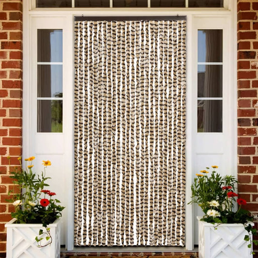 Zanzariera Ciniglia Beige E Marrone