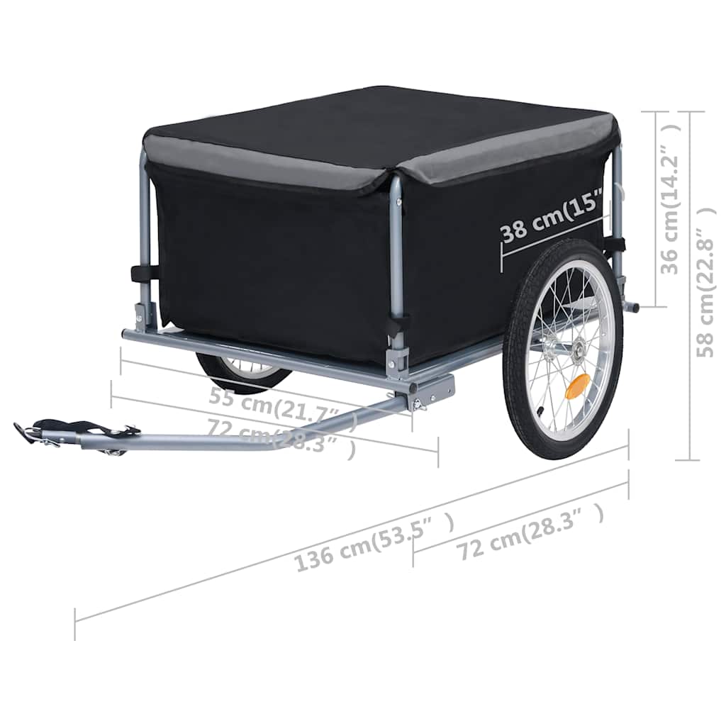 Rimorchio Da Bici 65 Kg