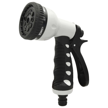 Set Pistola Per Irrigazione Da Giardino Con 9 Funzioni Nero
