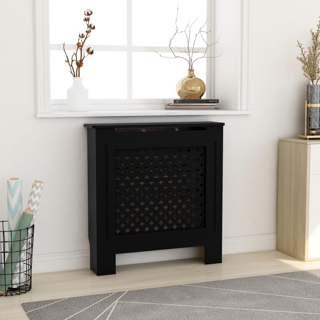 Coperture Per Radiatori 2Pz Bianche 152X19X81,5 Cm In Mdf