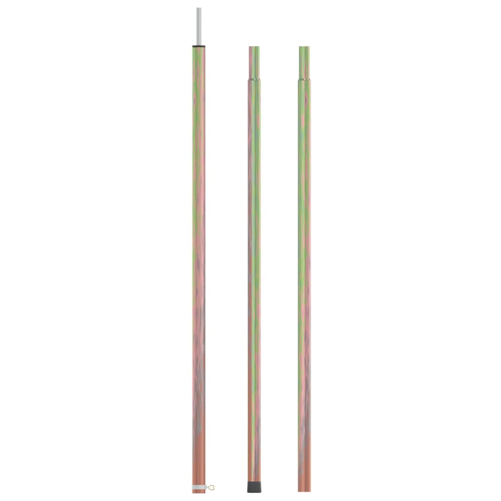 Aste Telescopiche Per Tende 170-255Cm 2Pz In Acciaio Zincato