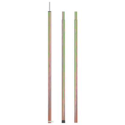 Aste Telescopiche Per Tende 170-255Cm 2Pz In Acciaio Zincato