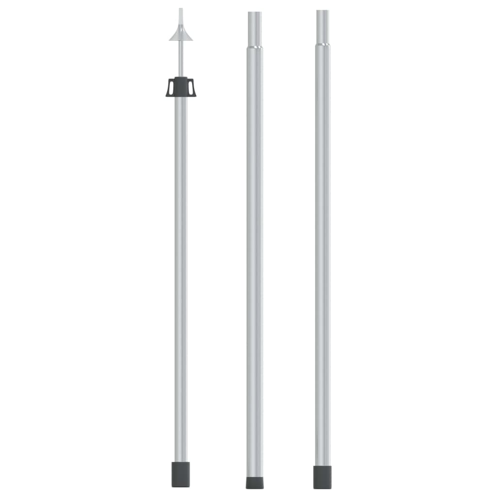 Aste Telescopiche Per Tende 102-260 Cm 2Pz In Alluminio