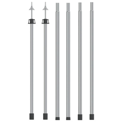Aste Telescopiche Per Tende 102-260 Cm 2Pz In Alluminio