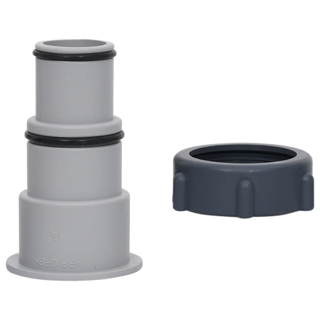 Adattatori Per Tubi Per Piscina 2 Pz In Plastica
