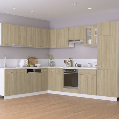 Mobili Pensili “Lyon” 2 Pz 50X31X60 Cm Rovere Sonoma